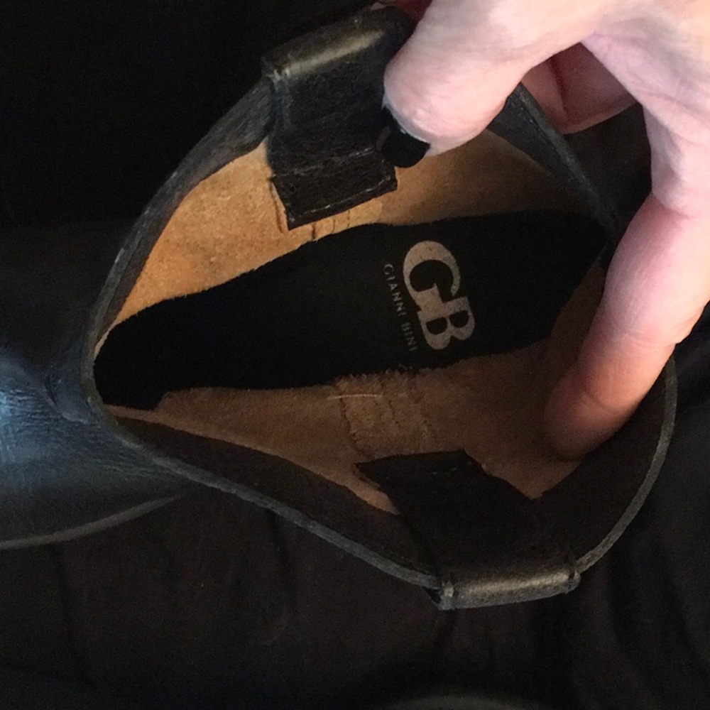 Gianni bini black western style booties. Well loved! - Picture 6 of 9